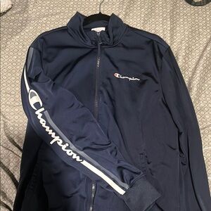 Champion Navy Track Jacket